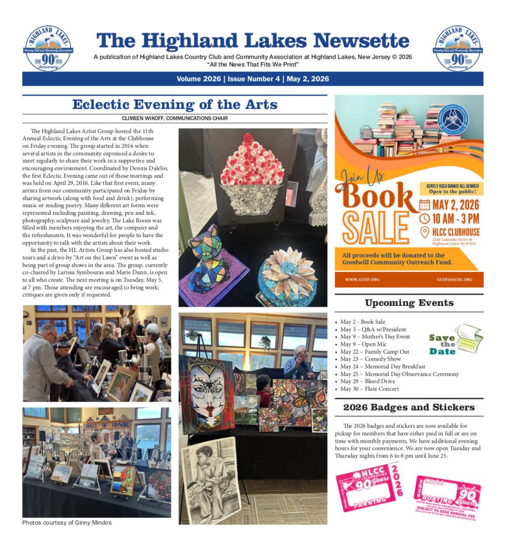 Highland Lakes Newsette Cover 2026.05.02